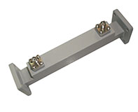 Broadwall Directional Coupler - 2 WG Ports & 2 Coax Ports